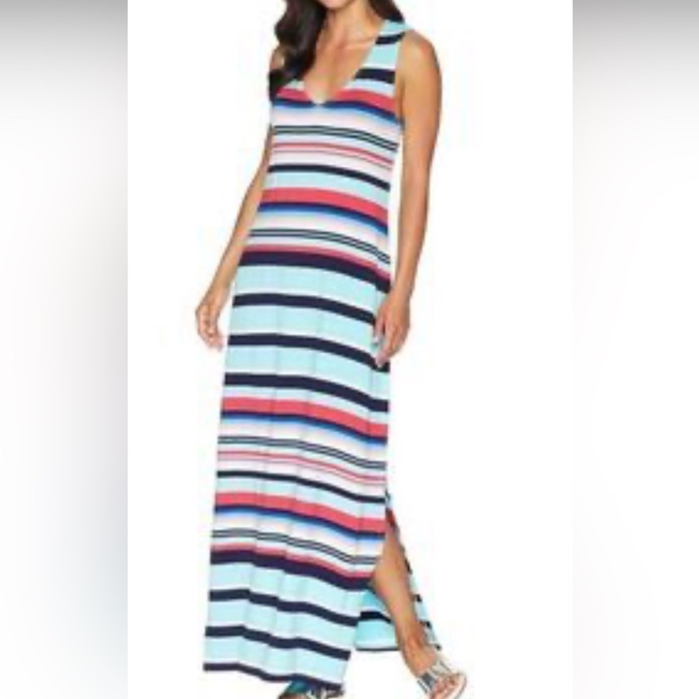 Tommy Bahama Striped Maxi Dress - Picture 1 of 6